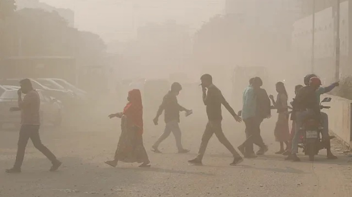 কিছুটা উন্নতি হলেও অস্বাস্থ্যকর ঢাকার বাতাস 