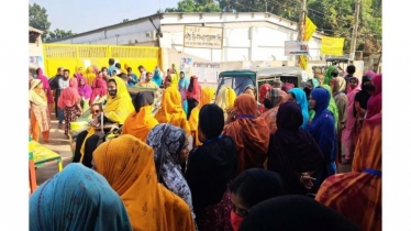 গাজীপুরে একটি পোশাক কারখানা অনির্দিষ্টকালের জন্য বন্ধ ঘোষণা